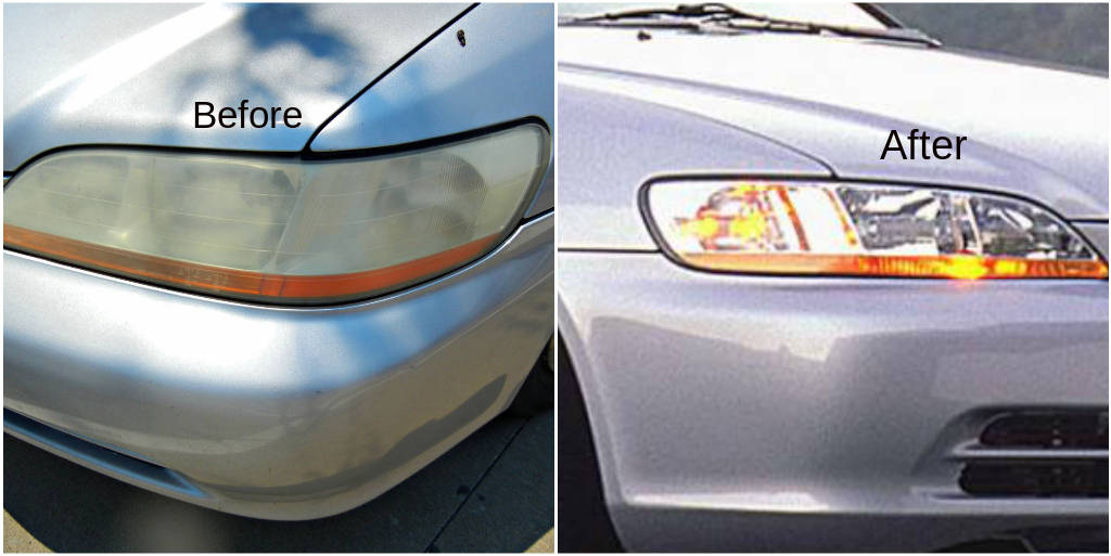 How to restore cloudy headlights?